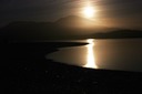 Tugwell - moonrise over Metlakatla